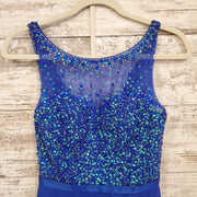ROYAL BLUE SHORT DRESS