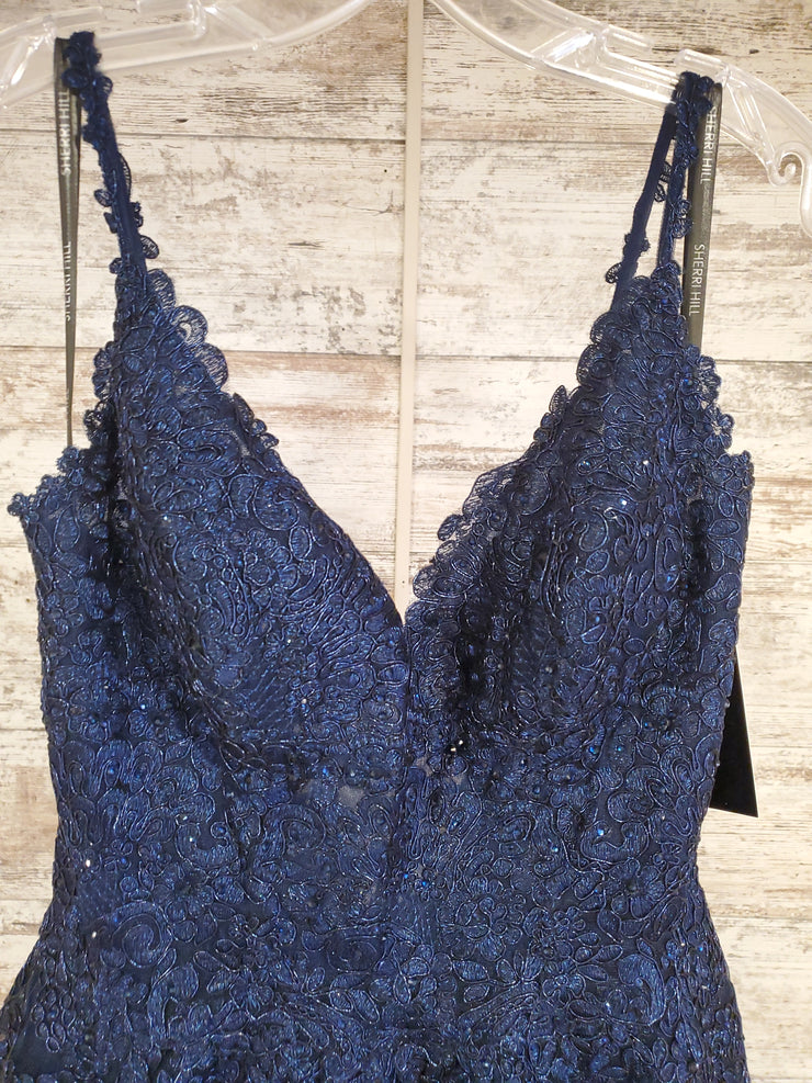 NAVY A LINE GOWN (NEW)