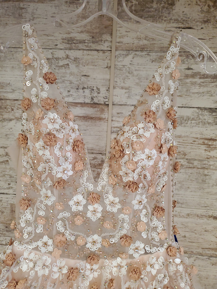 IVORY/BLUSH PRINCESS GOWN