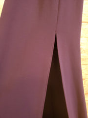 NAVY LONG EVENING GOWN