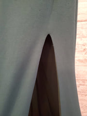 GREEN LONG EVENING GOWN