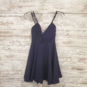 NAVY SHORT DRESS
