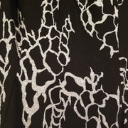 BLACK/SILVER LONG EVENING GOWN