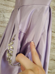 LAVENDER A LINE GOWN