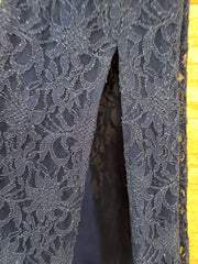 ROYAL BLUE LONG EVENING GOWN