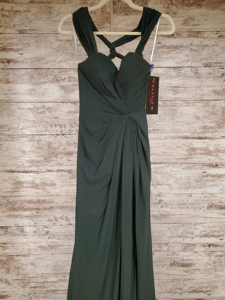 GREEN LONG DRESS (NEW)