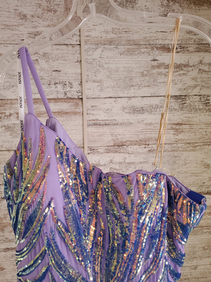 LAVENDER SPARKLY MERMAID GOWN