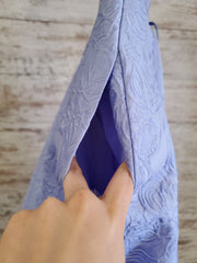 PERIWINKLE A LINE GOWN