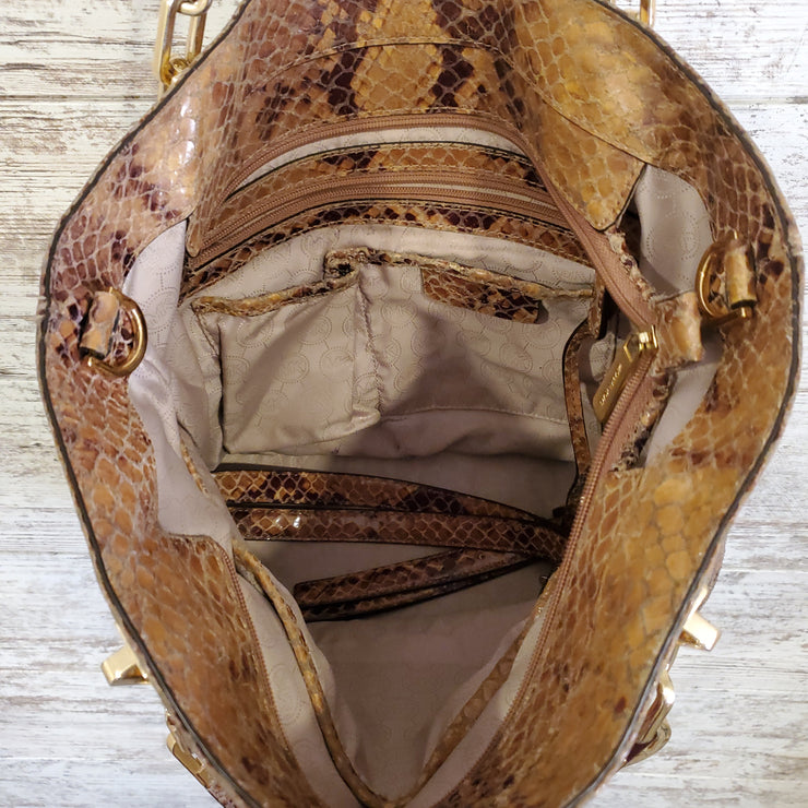 BROWN PYTHON SNAKE PRINT $498