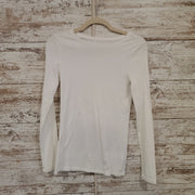 WHITE LONG SLEEVE TOP