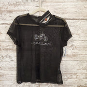 BLACK SHEER 100 YEAR TOP(NEW)