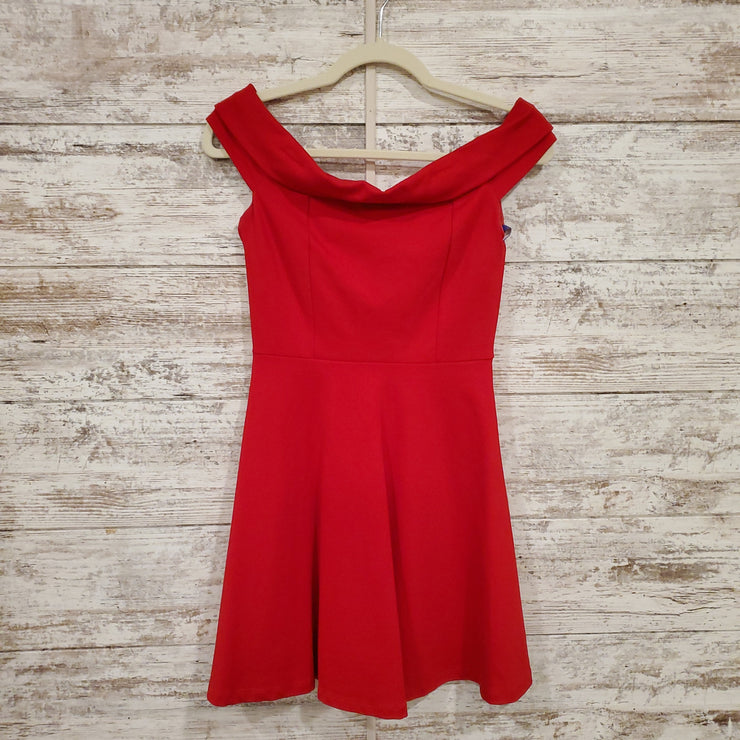 RED SHORT DRESS