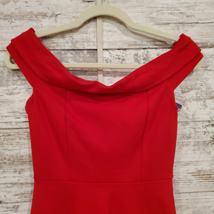 RED SHORT DRESS