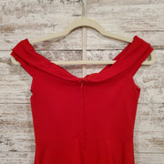 RED SHORT DRESS