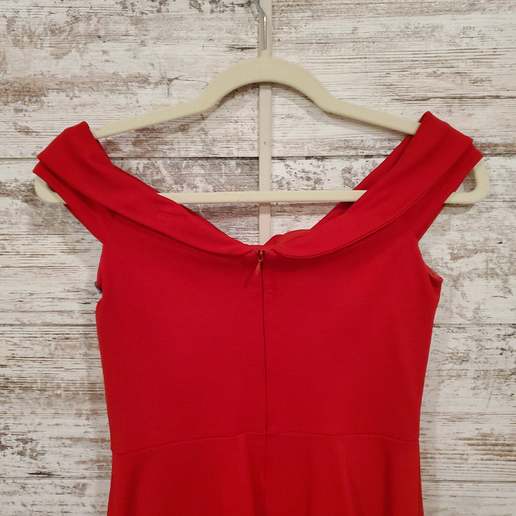 RED SHORT DRESS