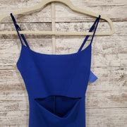 ROYAL BLUE SHORT DRESS