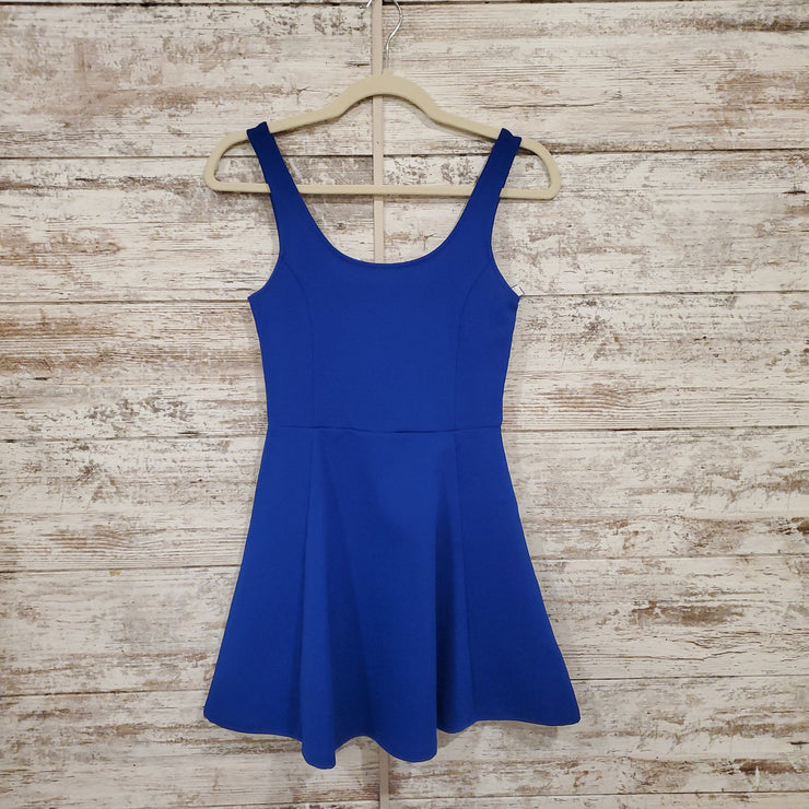 ROYAL BLUE SHORT DRESS