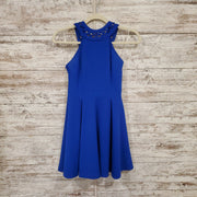 ROYAL BLUE SHORT DRESS
