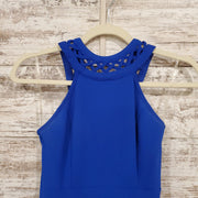 ROYAL BLUE SHORT DRESS