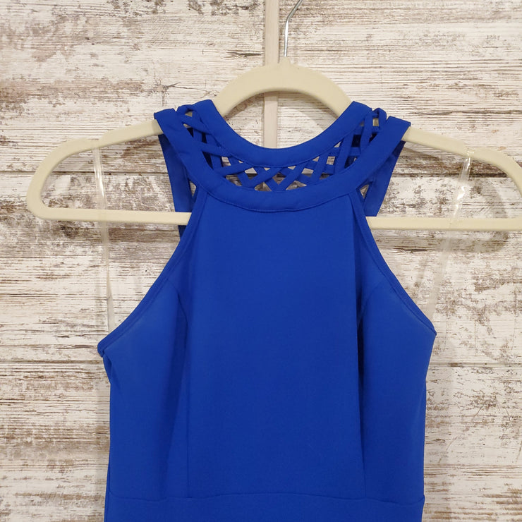 ROYAL BLUE SHORT DRESS