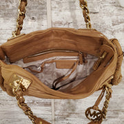 TAN LEATHER PURSE