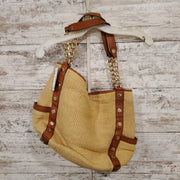 TAN/BROWN PURSE