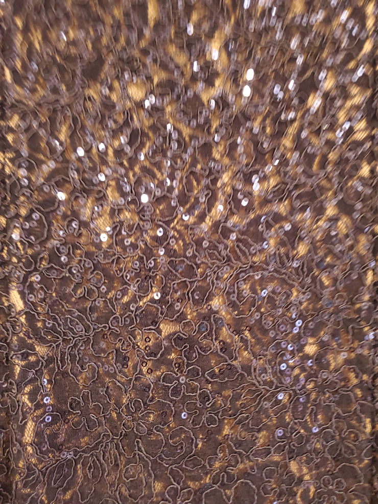 NAVY LONG EVENING GOWN (NEW)