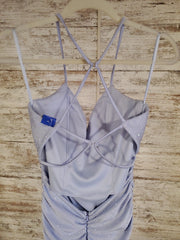 LAVENDER LONG EVENING GOWN