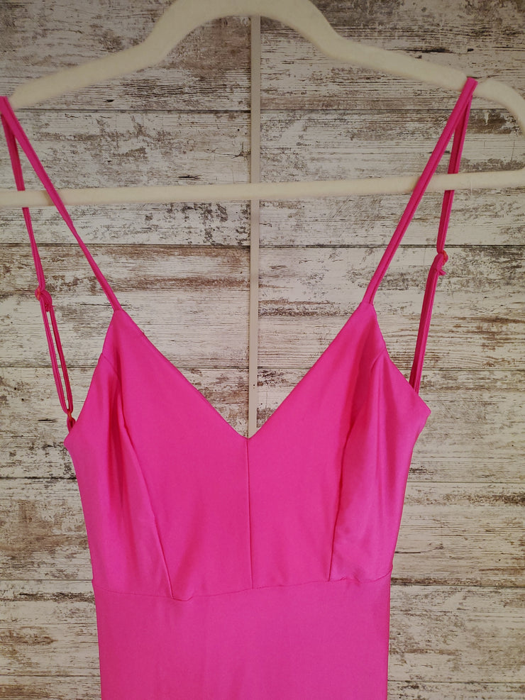 PINK LONG EVENING GOWN (NEW)