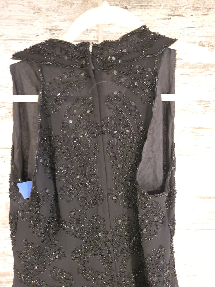 BLACK LONG EVENING GOWN (NEW)