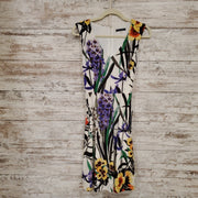 WHITE/COLORFUL SHORT DRESS