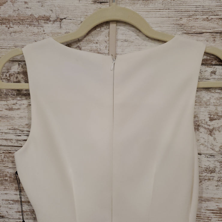 WHITE/FLORAL SHORT DRESS-NEW
