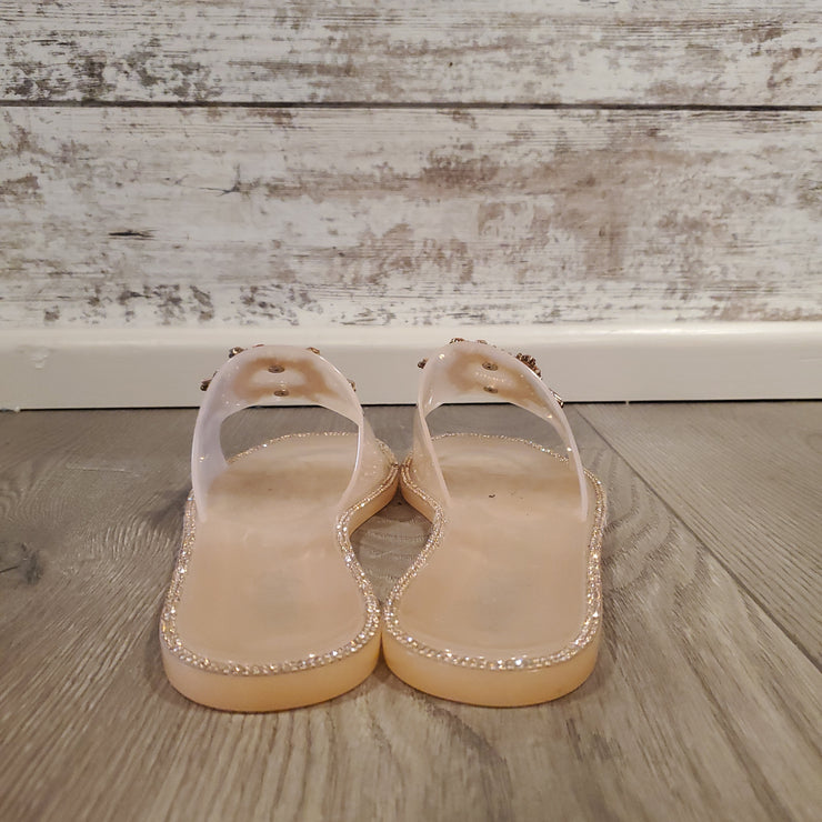 PEACH JELLY SANDALS