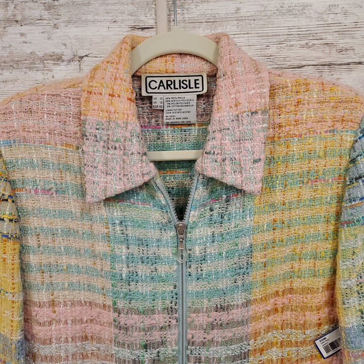 COLORFUL WOOL JACKET $350