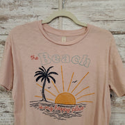 PEACH TSHIRT (THE BEACH) $40