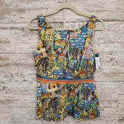 COLORFUL SLEEVELESS TOP