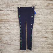 BLUE W/DESIGNS LEGGINGS $89