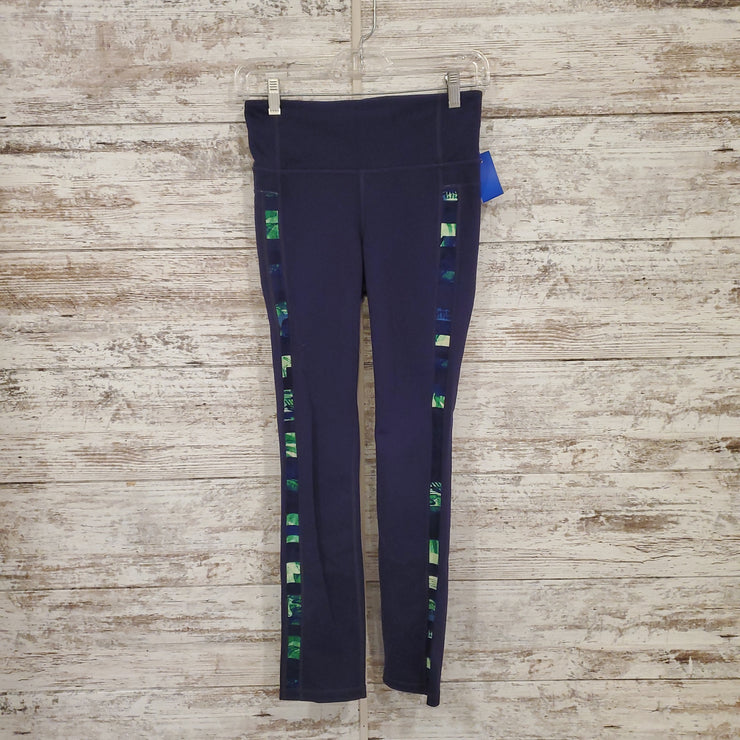 BLUE W/DESIGNS LEGGINGS $89