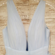 BLUE A LINE GOWN (NEW)