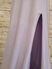 LAVENDER LONG EVENING GOWN