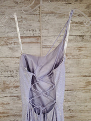 LAVENDER LONG EVENING GOWN