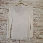 WHITE LONG SLEEVE TOP