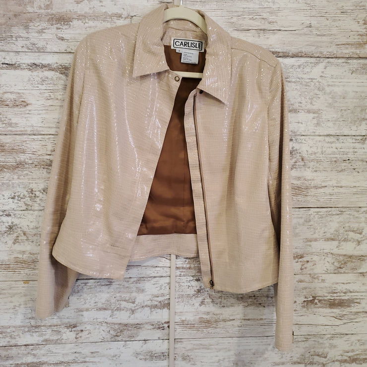 TAN SHIMMERY JACKET $498