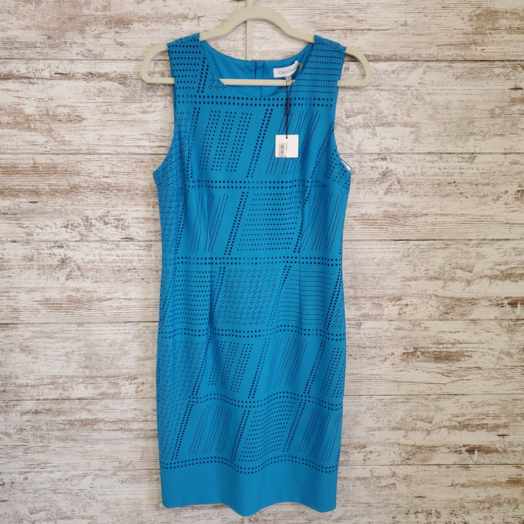 BLUE MIDI DRESS (NEW) $178