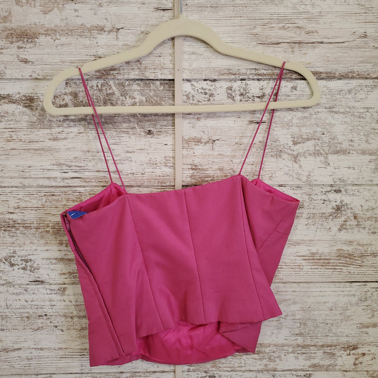 PINK STRAPLESS TOP $178