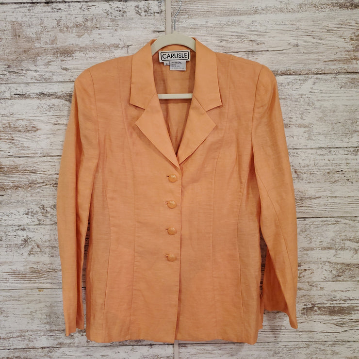 APRICOT LINEN JACKET $498