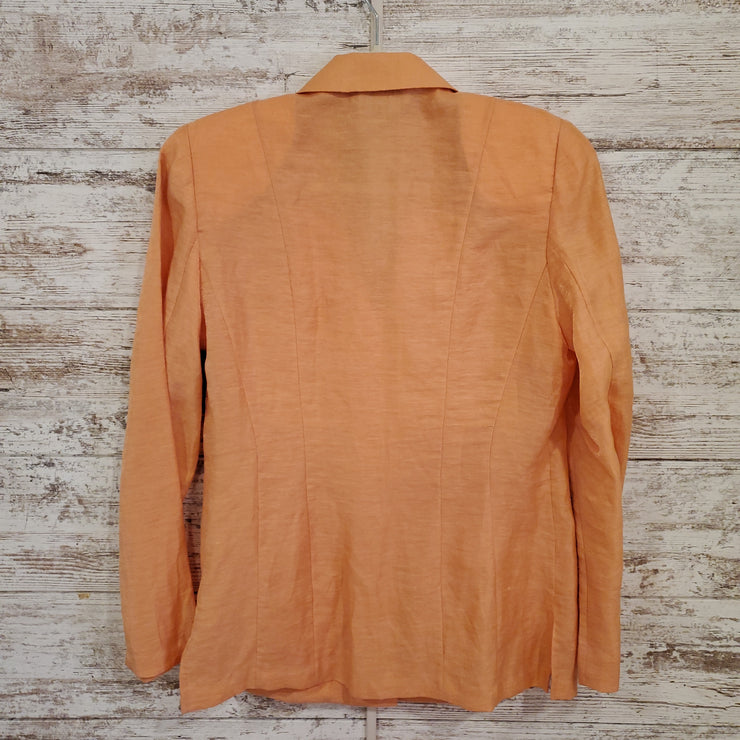 APRICOT LINEN JACKET $498