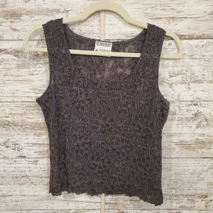 GRAY SPARKLY TOP $298