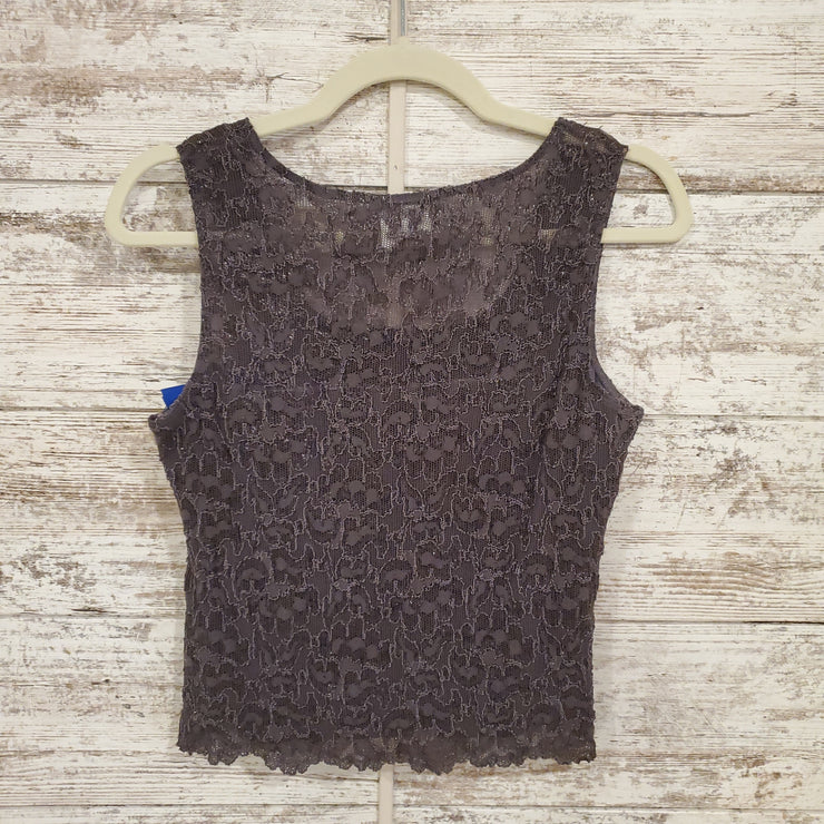 GRAY SPARKLY TOP $298