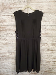 BLACK MIDI DRESS